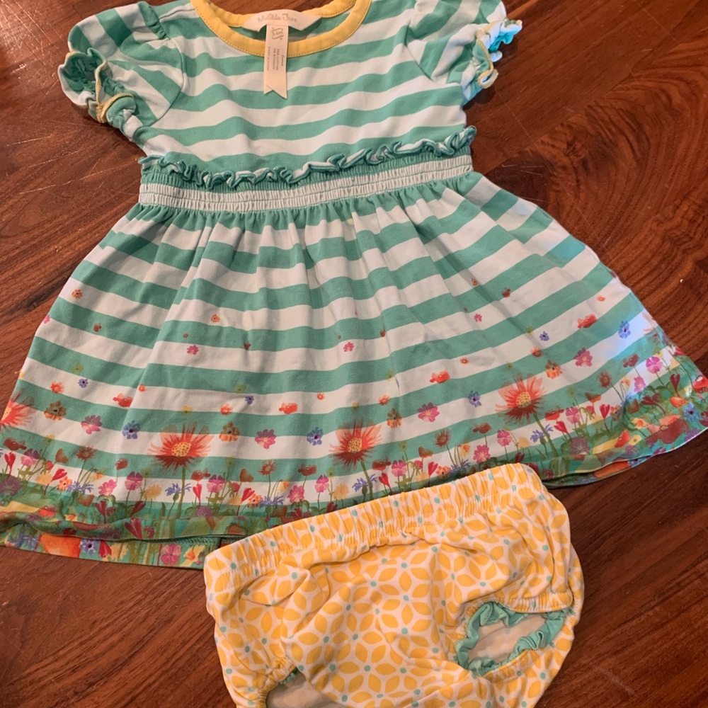 Matilda Jane Field of Daisies Dress & Diaper Cover
